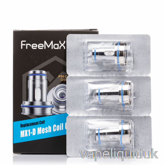FreeMaX MX Replacement Coils 0.15ohm MX-1D Mesh Coils Vape Juice